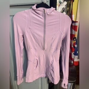 Lululemon athletic pullover. 1/4 zip. Size 4-6